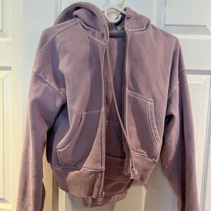 TNA Lavender Sweatfleece Hoodie